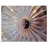 Christofle Silver Plate Tureen Set - 2 Lidded Tureens, Butter Dish, Sunburst Dishes