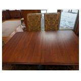 Watertown Table Slide Dining Table Set with 6 Damask Chairs - Made in USA