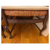 Antique Ladder-Back Dining Chairs (Lot of 3)