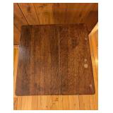 Barley-Twist Two-Tier End Table - Dark Walnut Finish