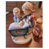 Goebel W. Germany Porcelain Nativity Figurines Set - Hand-Painted Group