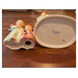 Goebel W. Germany Porcelain Nativity Figurines Set - Hand-Painted Group