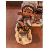 Goebel W. Germany 4-Piece Children Figurine Set with Animals