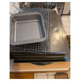 Pottery Barn Bakeware Set - Bundt Pan, Loaf Pan, Cake Pans, Roasting Pan & Racks