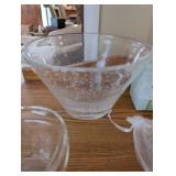 Tea Forte Lotus Tea Gift Box with Williams-Sonoma Double-Wall Latte Cup & Heart-Shaped Wood Board