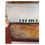 Peter Kolacz - KOLZ-0210 36x18 Abstract Painting