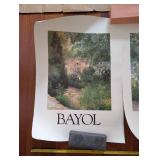 Bayol Posters - Doudou & Joseph Bayol Provence Travel Prints (4 Unframed)