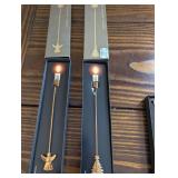 Gold Tone Pendant Necklaces & Holiday Charms - Assorted Gift Set