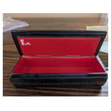 Palekh Lacquer Box - Russian Fairy Tale Scene, Long Rectangular, 1993