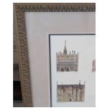 Gaudí Architecture Print - Framed Barcelona Landmarks Collage