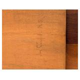 Hand-Carved Wood Wall Art Set - Crescent Moon Figure Reading, Harbor Scene Panel, Framed City Photo