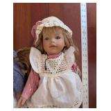 Heidi Ott Dalila Dolls - Swiss Handmade Collectible Pair