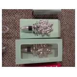 Mariposa Silverplate Sunburst Ornament & Serving Set - Spreader, Spoons, Leaf Ornaments