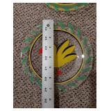 Kosta Boda Duck Plates - Round Glass Plates (Lot of 9)