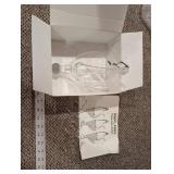 ÅSKFLASKA Pisse-barometer - Handcrafted Clear Glass Barometer, Sweden