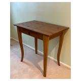 Knotty Pine Console Table with Drawer - 30 in W