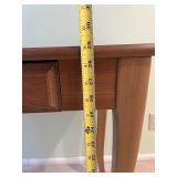 Knotty Pine Console Table with Drawer - 30 in W