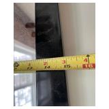 Full-Length Floor Mirror - Black Frame, 63 in H x 16 in W