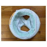 Skip Hop Play Yard Bassinet - Mesh Sides with Mint Lounger Insert