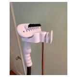 Garment Steamer System with Upright Telescoping Pole & Brush Head - Home Use