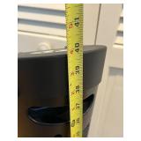 Sunter Tower Fan - 40in Tall Oscillating Pedestal with Timer, Black