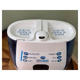 HoMedics Total Comfort Ultrasonic Humidifier - Warm & Cool Mist, Dual Top-Fill 2-Gallon