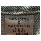 Hard Rock Cafe Denim Jacket - London Graphic - 100% Cotton - Size S -Adult