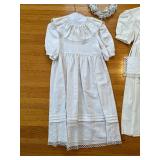 Allison Rose White Dresses Set of 2 - Lace Trim, Size 10, Veil & Clutch