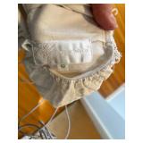 Allison Rose White Dresses Set of 2 - Lace Trim, Size 10, Veil & Clutch