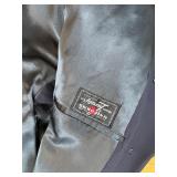 Fisher Clothing Co. Navy Wool Double-Breasted Jacket with Velvet Collar - Trousers (1962)