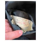 Fisher Clothing Co. Navy Wool Double-Breasted Jacket with Velvet Collar - Trousers (1962)