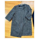 Weekend Max Mara Valette Coats - Navy Blue Coat & Grey Textured Coat (Assorted Sizes) (Lot of 2)