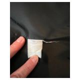 Marina Rinaldi Black Textured Coat, Premium Long Fit, Size 25, Made in Italy