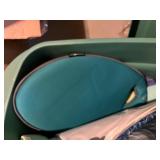 Adidas Beach Tote Bag With Blue Roll-Up Mat, Teal Neck Pillow & Beach Ball