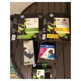 HP Ink Cartridges 62XL 2-Pack, 64XL Black, 41A Ink Cartridge & Scotch C-38 Tape Dispenser