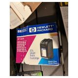 HP Ink Cartridges 62XL 2-Pack, 64XL Black, 41A Ink Cartridge & Scotch C-38 Tape Dispenser