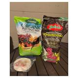 Espoma Organic Potting Mix & Hoffman Charcoal Round Lid Kit with Screws (Lot of 3)