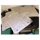 LEXUS Floor Mats - Light Gray OEM Carpet Mats With Lexus Logo Plates