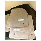 LEXUS Floor Mats - Light Gray OEM Carpet Mats With Lexus Logo Plates