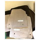 LEXUS Floor Mats - Light Gray OEM Carpet Mats With Lexus Logo Plates