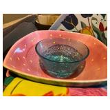 Assorted Kitchenware - Floral Plates, Glassware, Bowls, Napkins & Gift Bags