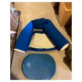 Swimming Pool Supplies - Blue Foam Cushions & Pads Set - Assorted Shapes