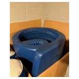 Swimming Pool Supplies - Blue Foam Cushions & Pads Set - Assorted Shapes