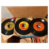 Vintage Vinyl Records Collection - 33 1/3 RPM LPs & 45 RPM Singles (A&M/Decca/Coral)