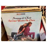 Vinyl LPs Assorted Artists Collection, large lot - Elvis Presley, Sonny & Cher, Rita Coolidge and many more