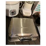 Assorted Kitchen Appliances - Cuisinart Mini-Prep Plus Processor, Griddler, KitchenAid Blender, Aroma Rice Cooker