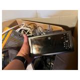 AIWA Weather Radio, Panasonic Phone, Midland NOAA Weather Radio, GE 15ft Line Cord, Monster Cables