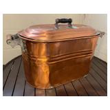Copper Stock Pot with Lid - Includes 3 Small 