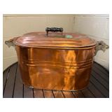 Copper Stock Pot with Lid - Includes 3 Small 