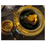 Leslie Sattler Watermelon Picnic Plates - Yellow Square Ceramic Dinner Plates